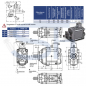 Preview: Axialkolben Verstellpumpe 110ccm - linksdrehend - für LKW Nebenabtrieb mit Load Sensing Regler