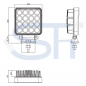 Preview: Arbeitsscheinwerfer - 25W - 3040lm - LED