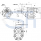 Preview: OMFB Guss Außenzahnradmehrfachpumpe 135,88ccm - NPGH ASAE - rechtsdrehend