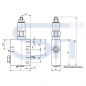 Preview: Druckminderventil R 1/2" 35 - 180 BAR - mit Umgehungsrückschlagventil - direktgesteuert