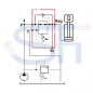 Preview: Druckminderventil R 1/2" 35 - 180 BAR - mit Umgehungsrückschlagventil - direktgesteuert