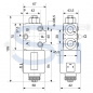 Preview: 3/2-Wege Elektromagnetventil 30L R 3/8" - 12 V DC - mit Lecköl