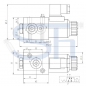 Preview: 3/2-Wege Elektromagnetventil 50L R 3/8" - 12 V DC - ohne Lecköl