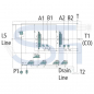 Preview: Frontladersteuerventil 95 l/min - Load Sensing - elektrisch proportional