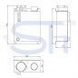 Preview: Hydrauliköltank 15 Liter - Schmal