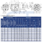 Preview: Hydraulikpumpe ViVoil - BG2 - 39,6ccm - Ø 52mm BH - Welle gefräßt 8mm - zurückgesetzt - Ölanschlüsse BOSCH Flansch - linksdrehend