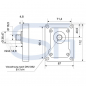 Preview: SAME - Hydraulikpumpe 22,5ccm - BG2 - B 17x14 - linksdrehend - 0510725348