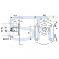 Preview: STEYR - Hydraulikpumpe 8ccm - BG2 - Konus 1:5 - linksdrehend -545 548 650 658 768 8055 8060