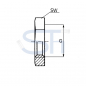Preview: Gegenmutter für Schottgewinde 35L
