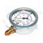 Preview: Manometer Ø 63 - 0 - 400 BAR - R 1/4" unten