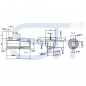 Preview: Reduzierbuchse mit Nut - R 1 3/8" 6 Zähne - Ø 25mm - mit Klemmschraube