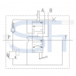 Preview: Steuerventil 50 l/min - 1 Sektion - Doppeltwirkend mit Rastung A + B