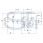 Preview: Wechselventil zum direkten Aufflanschen auf Ölmotoren BMS