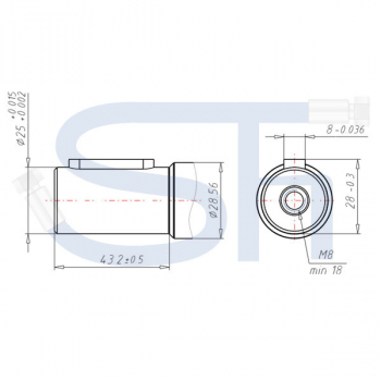 Motorbremse BMR 400 C - Welle 25mm - Hydraulikmotor mit integrierter Bremse