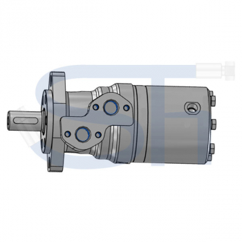 Schmid Hydraulik GmbH - Hydraulikmotoren / Ölmotoren BMR ähnlich OMR mit  integrierter Bremse
