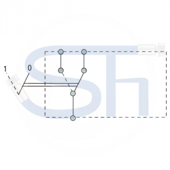 COBO Wippschalter für Wischer - 1 Funktion - 3 Steckanschlüsse