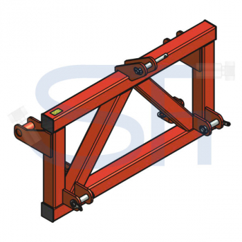 Dreipunktadapter Kat. 2 - inklusive aller Bolzen - für kleine Schlepper