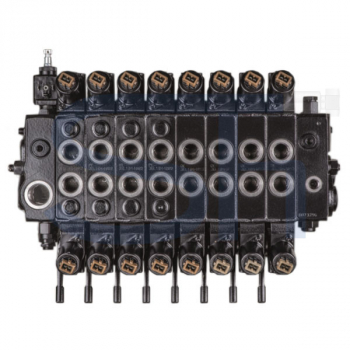 Forstkranventil 120 l/min - 12 V - 8 Funktionen - für Rückewagen - Load Sensing - proportional - DPX 100