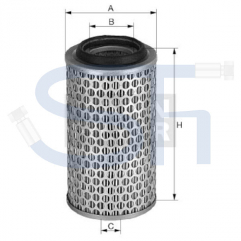 Luftfilterelement - C 17 225/3 - MANN-FILTER