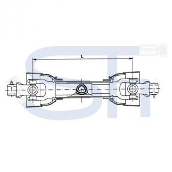 Gelenkwelle 710mm - Serie 50