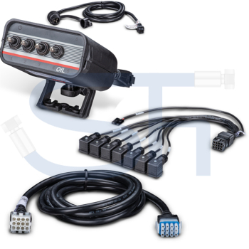 Kabelsteuerung 4-fach BOX OIL 12V