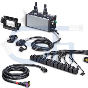 Kabelsteuerung 4-fach 2-JOYSTICKS 12V