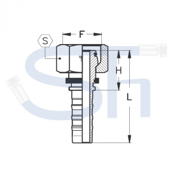 Pressarmatur DN25 - 25S - IG - DKOS-S - 4SH