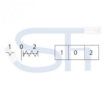 Rastung 2 für Steuerventile 80 l/min