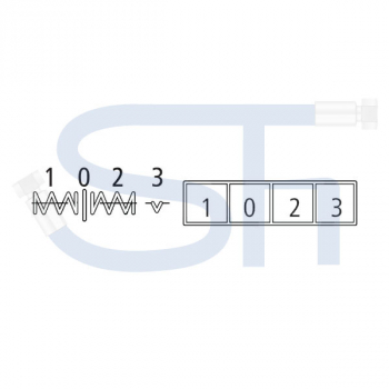 Rastung 12 für Steuerventile 80 l/min