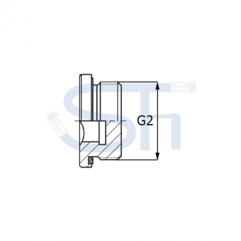 Verschlussschraube, weichdichtend M 22x1,5