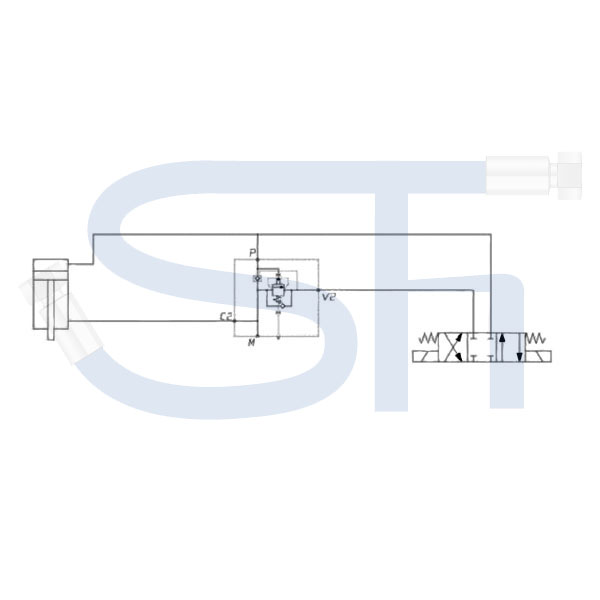 Schmid Hydraulik GmbH - Differentialventil - Eilgangventil 60-350 bar