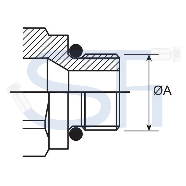 Steckkupplung BG3 Muffe R 1/2" IG - UDK