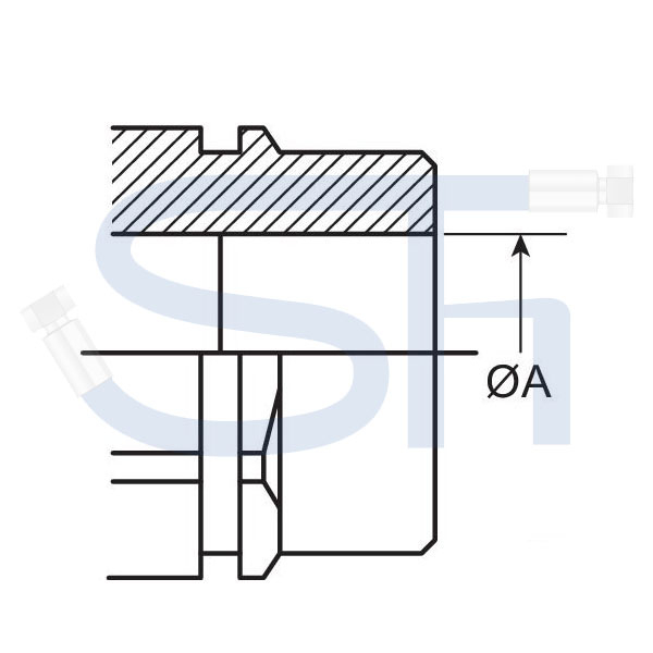 Steckkupplung BG3 Muffe R 1/2" IG - NPT - UDK