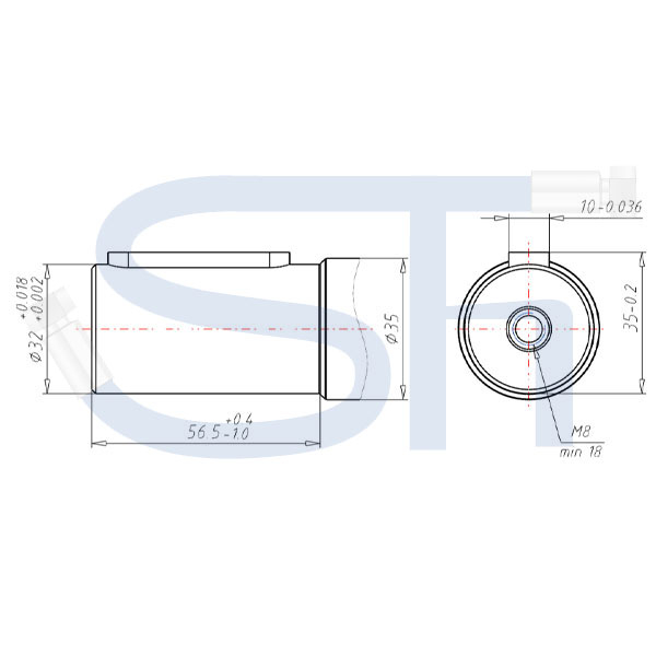 Motorbremse BMR 100 CB - Welle 32mm - Hydraulikmotor mit integrierter Bremse