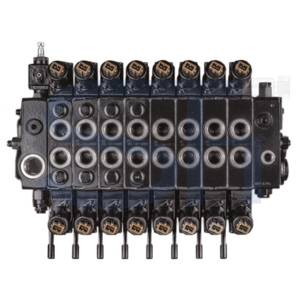 Forstkranventil 120 l/min - 24 V - 8 Funktionen - für Rückewagen - Load Sensing - proportional - DPX 100