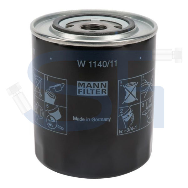 Ölfilter M&H - W 1140/11 - MANN-FILTER