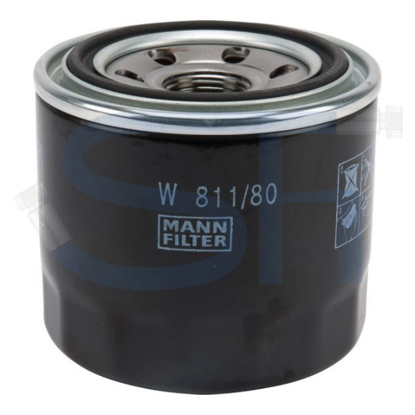 Ölfilter M&H - W 811/80 - MANN-FILTER