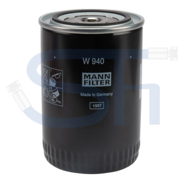 Ölfilter M&H - W 940 - MANN-FILTER