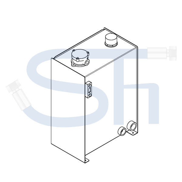 Hydrauliköltank 100 Liter - Standard