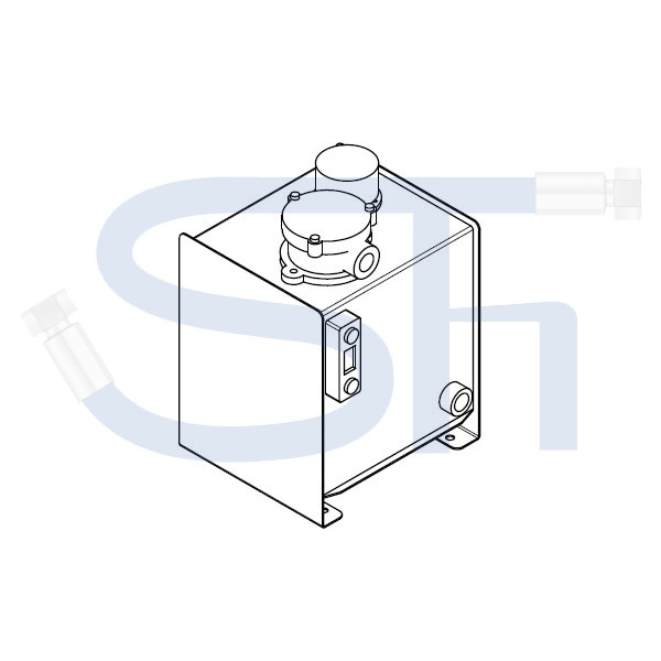 Hydrauliköltank 15 Liter - Standard