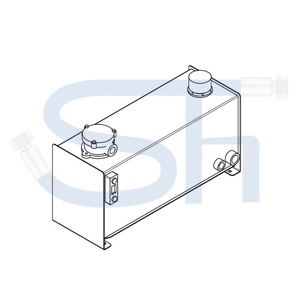 Hydrauliköltank 40 Liter - Standard