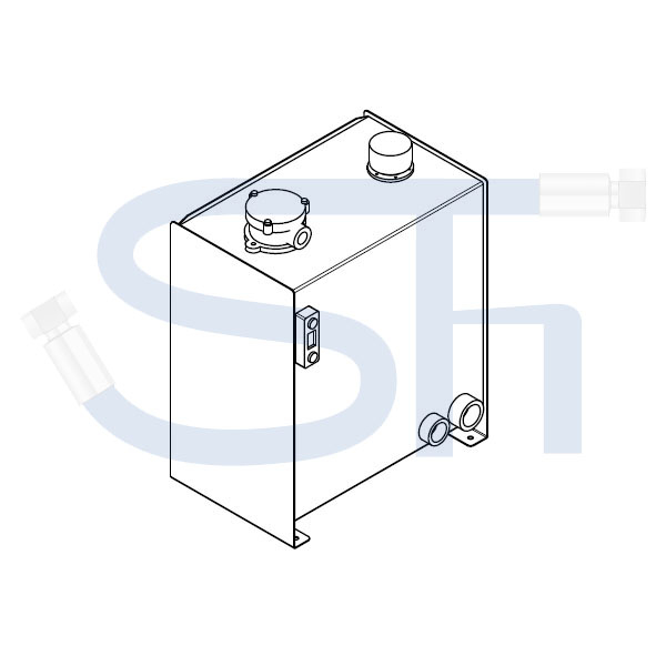 Hydrauliköltank 80 Liter - Standard