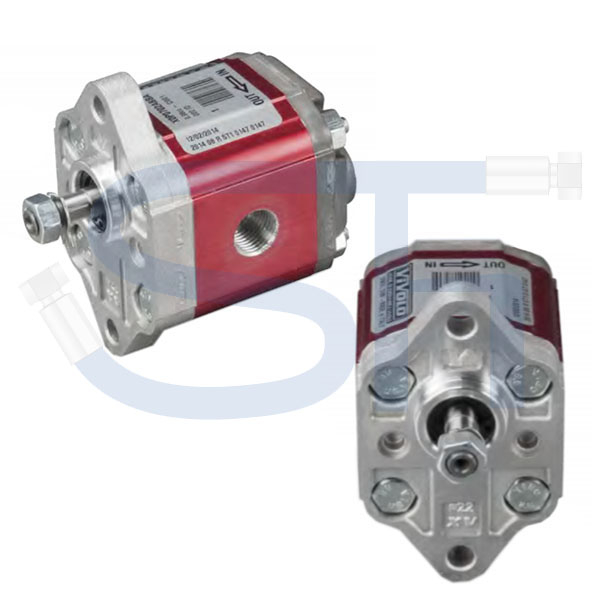 Hydraulikpumpe ViVoil - BG0 - 0,24ccm - Ø 22mm - Welle zylindrisch Ø 7mm - Ölanschlüsse Innengewinde - linksdrehend