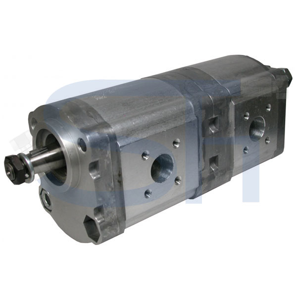 STEYR - Hydraulikpumpe 16ccm + 11ccm - BG2 - Konus 1:5 - linksdrehend - 0510665335, 0510665382, 955 964 970 9078 9083 9086 9094