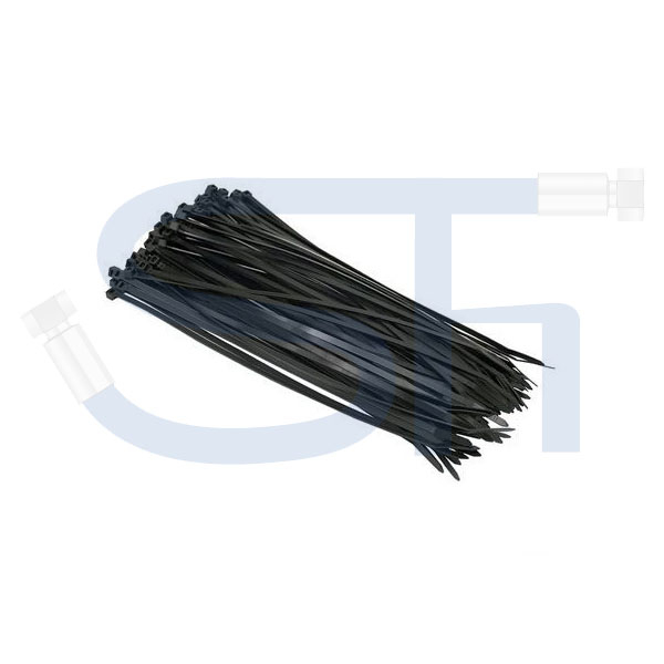 Kabelbinder 3,6x300mm - Schwarz - 100 Stück