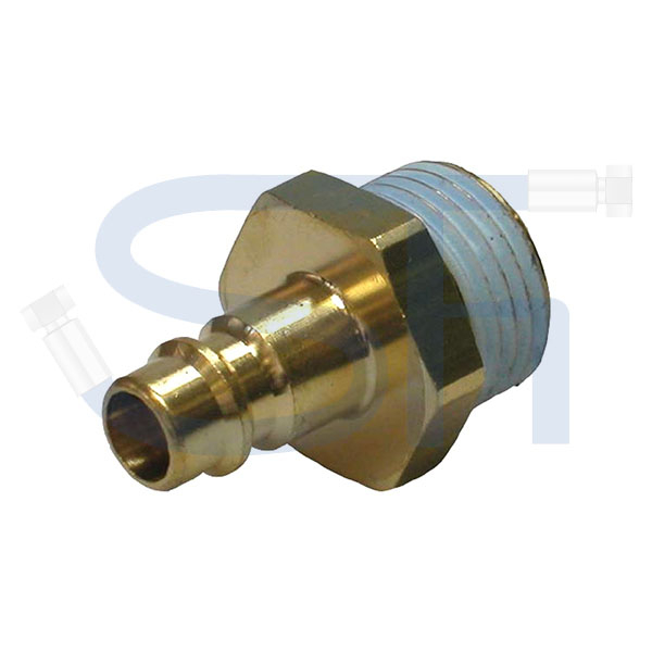 Druckluft-Kupplung AG R 1/2" - Stecker