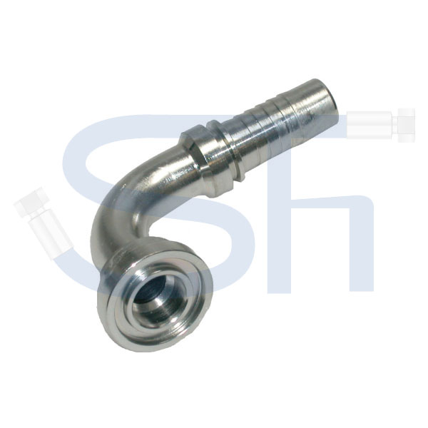 Pressarmatur DN19 - 1/2" - 90° - SAE 6000 PSI