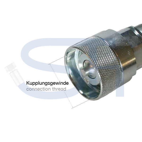 Schraubkupplung BG3 Stecker Schott 10S