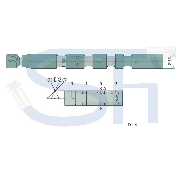 Kolben K für Steuerventile 50 l/min
