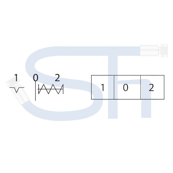 Rastung 2 für Steuerventile 80 l/min